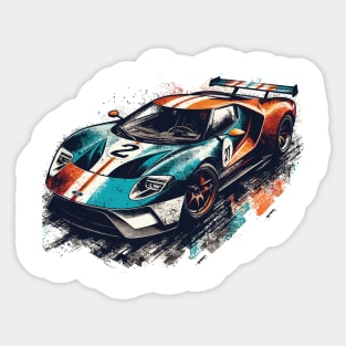 Ford GT40 Sticker